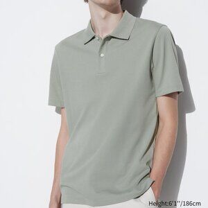 Uniqlo AIRism Short Sleeve Polo Shirt